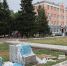 Рабочие начали бетонировать чашу нового фонтана на Театральной площади в Абакане. Фото - Газета Шанс online