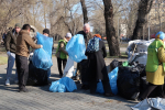 В День Земли в Хакасии прошел республиканский субботник