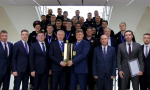 Анатолий Серышев поздравил волейбольный клуб «Локомотив-Новосибирск» с победой в Кубке России