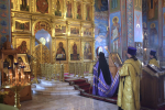 В Неделю 6-ю по Пятидесятнице Преосвященный Владыка совершил Божественную Литургию в Cпасо-Преображенском кафедральном соборе