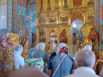 В Неделю 6-ю по Пятидесятнице Преосвященный Владыка совершил Божественную Литургию в Cпасо-Преображенском кафедральном соборе