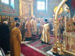 В Неделю 6-ю по Пятидесятнице Преосвященный Владыка совершил Божественную Литургию в Cпасо-Преображенском кафедральном соборе