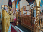 В Неделю 6-ю по Пятидесятнице Преосвященный Владыка совершил Божественную Литургию в Cпасо-Преображенском кафедральном соборе