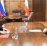 Глава Хакасии Валентин Коновалов провел рабочую встречу с руководителем Минприроды республики Владимиром Лебедевым - Газета Хакасия