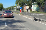 В Абакане водитель сбил велосипедиста: у юного участника ДТП перелом ключицы
