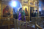 Всенощное бдение накануне дня памяти преподобного Серафима Саровского