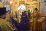 В Неделю 8-ю по Пятидесятнице Управляющий епархией совершил Божественную Литургию для участников православного молодежного форума «Изербель-2025»