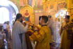 В Неделю 8-ю по Пятидесятнице Управляющий епархией совершил Божественную Литургию для участников православного молодежного форума «Изербель-2025»
