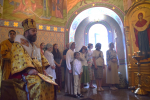 В Неделю 8-ю по Пятидесятнице Управляющий епархией совершил Божественную Литургию для участников православного молодежного форума «Изербель-2025»