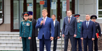 Полпред посетил "Казачий кадетский корпус имени Героя Российской Федерации Олега Куянова" - Республиканская телевизионная сеть