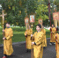 В кафедральном соборе состоялась встреча ковчега с частицей мощей святителя Тихона, Патриарха Московского и всея России, и совершено торжественное богослужение - Абаканская епархия