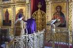 Архиерейское служение в день предпразднства Рождества Божией Матери
