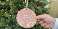 Владимир Лебедев вручил главный символ Нового года участнику акции «Елка желаний» - Правительство Республики Хакасия