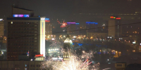 Несмотря на запрет, весь Красноярск в новогоднюю ночь грохотал фейерверками - ИА Хакасия