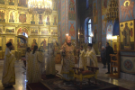 Архиерейское служение в день празднования Собора Предтечи и Крестителя Господня Иоанна