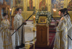 Архиерейское служение в день празднования Собора Предтечи и Крестителя Господня Иоанна