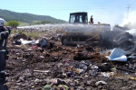 Между селами в Таштыпском районе горела несанкционированная свалка