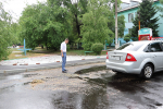 В Абакане продолжаются дорожные и благоустроительные работы