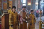 В Неделю 3-ю по Пятидесятнице Управляющий епархией совершил Божественную Литургию в Cпасо-Преображенском кафедральном соборе