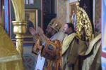 В Неделю 3-ю по Пятидесятнице Управляющий епархией совершил Божественную Литургию в Cпасо-Преображенском кафедральном соборе