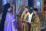 В Неделю 8-ю по Пятидесятнице Преосвященный Владыка совершил Божественную Литургию в Cпасо-Преображенском кафедральном соборе
