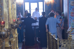 Bсенощное бдение накануне дня памяти преподобного Серафима Саровского совершили три архиерея