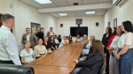 В Минстрое Хакасии коллектив поздравили с Днём строителя