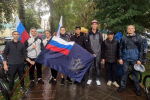 Сотрудники УФСИН России по Республике Хакасия и члены их семей приняли участие в городском велопробеге, посвященном Дню Государственного флага Российской Федерации