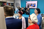 В Белом Яре открылась модельная библиотека